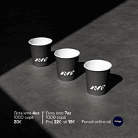 Gota 4oz - Pako me 1000 cope